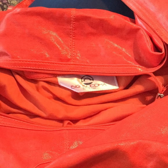 Big Buddha orange tote - Picture 2 of 5